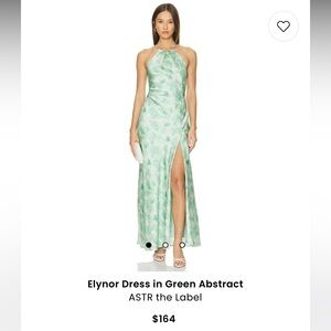 Elynor Dress in Green Abstract
ASTR the Label XS